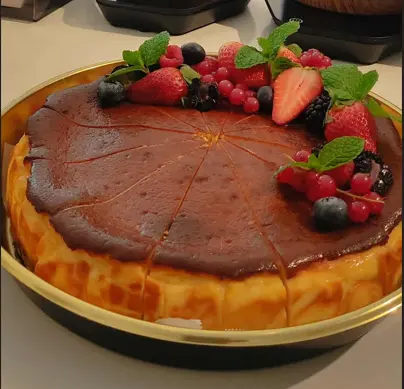 San sebastian cake whole