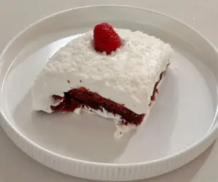 Coconut Red Velvet Cake