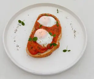 shakshhuka toast