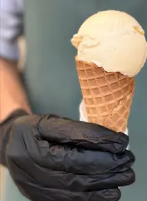 Ice cream vanilla 